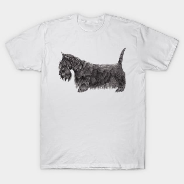 Scottish terrier T-Shirt by doggyshop